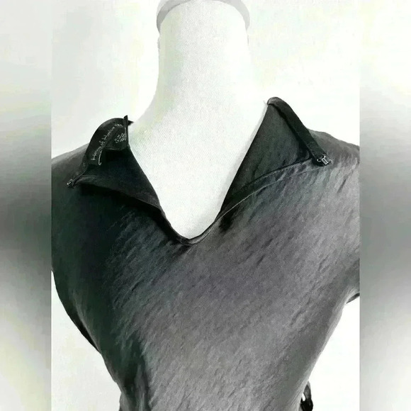 House of Harlow 1960 Black Satin Slip Dress Size Medium - Picture 9 of 14